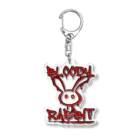 Ａ’ｚｗｏｒｋＳのらくがきBLOODYRABBIT Acrylic Key Chain