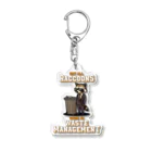 Stylo Tee ShopのNot all Raccoons Work in Waste Management Acrylic Key Chain
