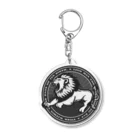 Ａ’ｚｗｏｒｋＳのLION IN A CIRCLE アクリルキーホルダー