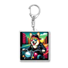 キャップ犬専門店のキャップ犬4 Acrylic Key Chain