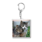 ニゴ猫　shopの愛だろう愛 Acrylic Key Chain