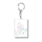 Daria tanakaの阿修羅像デッサン Acrylic Key Chain