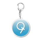 Q-emonの九右衛門ロゴ・ソーダVer. Acrylic Key Chain