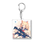 AQUAMETAVERSEの星屑の誓い、勇気の歌 Marsa Acrylic Key Chain