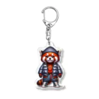 K'ramaのレッサーパンダB Acrylic Key Chain