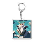 かてこの洋服販売所のWater goat アクリルキーホルダー