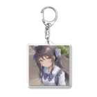 アニメスター製作所の美織里　ツイン娘 Acrylic Key Chain