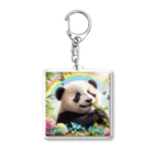 FUJISHIKAのPANDA ENRICH YOUR HEART Acrylic Key Chain