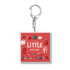 リトルスタイルズ　パパママ&子ども服のlittle styles Acrylic Key Chain