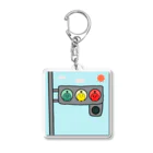 ピヨ☆ショップの『信号機ピヨ』 Acrylic Key Chain