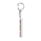 kimchinのカラフルな船の信号旗です! Acrylic Key Chain