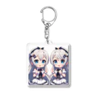 kun_のスポットライトを浴びる可愛らしいアイドルたち Acrylic Key Chain