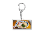 Japanstreetのラーメン　旨い　激うまラーメン　塩味 Acrylic Key Chain