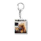 ニゴ猫　shopのDNA鑑定中なう Acrylic Key Chain