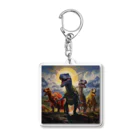AQUAMETAVERSEの恐竜　なでしこ1478 Acrylic Key Chain