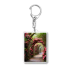 AQUAMETAVERSEの椿のドーム　なでしこ1478 Acrylic Key Chain