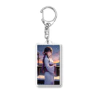 kimono_musume  AI artのscene5 Acrylic Key Chain