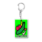 ペコりんショップのおやさいず！ Acrylic Key Chain