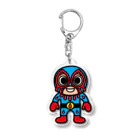 Robot_Pro-Wrestling_Dekinnokaのロボットプロレス　流血仮面 (Ryuketsu Kamen) Acrylic Key Chain