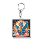 the blue seasonの昇華する守護龍 Acrylic Key Chain