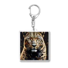 ritomomijiのヒョウ6 Acrylic Key Chain