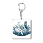 Cheeeeeeeersのwhale ale Acrylic Key Chain