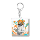 AI404のスプラッシュ Acrylic Key Chain