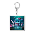 bottaの可愛い、クラゲ、ボーリング Acrylic Key Chain