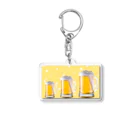 ハルトオドルのビール・ビール・ビール Acrylic Key Chain