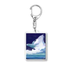 N.Sの雲鯨 Acrylic Key Chain