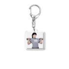 reo5の筋トレ女子 Acrylic Key Chain