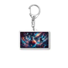 space catの宇宙猫飛行士2 Acrylic Key Chain