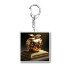 金運上昇金のリンゴの黄金のりんご Acrylic Key Chain