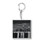 nito-chanの夜の街 Acrylic Key Chain