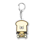 田中ぱんのぱんぱぱん SUZURI店の田中とﾁｮｺﾁｯﾋﾟｰ Acrylic Key Chain