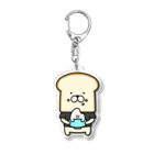 田中ぱんのぱんぱぱん SUZURI店の田中とうぉこめちゃん Acrylic Key Chain