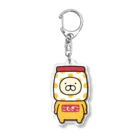 田中ぱんのぱんぱぱん SUZURI店のｺﾑｷﾞｺﾁｬﾝ Acrylic Key Chain