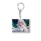 巫女スタぐらむのもふもふの巫女 Acrylic Key Chain