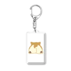 ちぃちゃんのアトリエのコーギーのぷりけつ Acrylic Key Chain