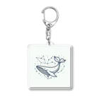 きままにまにまにの海響く鯨歌 Acrylic Key Chain