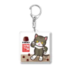 にこねこ【保護猫の保育園】のぴのちゃんキーホルダー Acrylic Key Chain