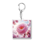 su-toの4月11日の誕生花　八重桜(牡丹桜) Acrylic Key Chain