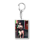 adultistのストリートセクシーガール Acrylic Key Chain