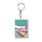 momo_emiの昔と猫 Acrylic Key Chain