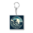 k_kymsnのサーフボーイ Acrylic Key Chain