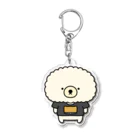 田中ぱんのぱんぱぱん SUZURI店のおいなりわん(びしょんふりーぜばーじょん) Acrylic Key Chain