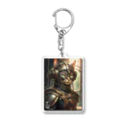 NyaoTokyoのスチームパンクな世界の王国騎士団の猫騎士 Acrylic Key Chain