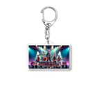 ANIMAL HEROES -musical band-のワイルドロックフェスタ - ダンシングアニマルズ Acrylic Key Chain