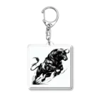 JBの水墨牛 Acrylic Key Chain