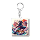 Sakura Sprit【桜魂】のJapanese Ninja Acrylic Key Chain